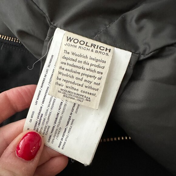 Woolrich women's Parka with real fur - Picture 14 of 16